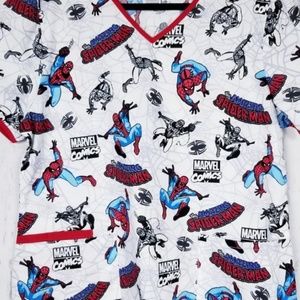 Marvel Nursing Scrub top